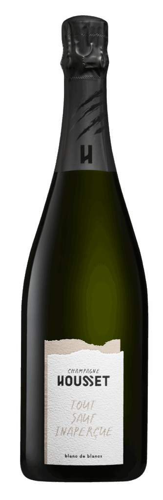Bouteille de Blanc de Blancs du Champagne Housset à Savigny-sur-Ardres
